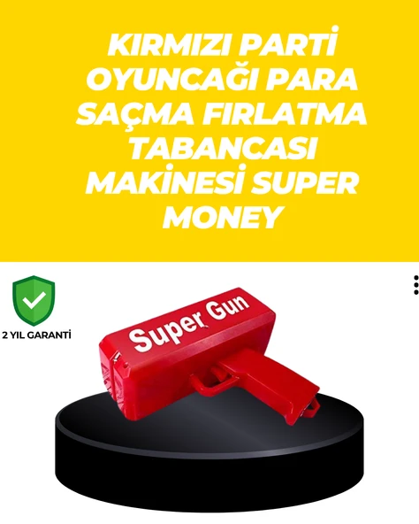 Partiler ve Sosyal Medya İçerikleri İçin Etkili Kâğıt Atma Oyuncağı ürün görseli 1