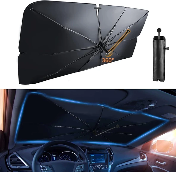 Hyundai i20, Seat Arona, Toyota Aygo, Nissan Micra, Peugeot 2008 Uyumlu Oto Şemsiye ürün görseli 1