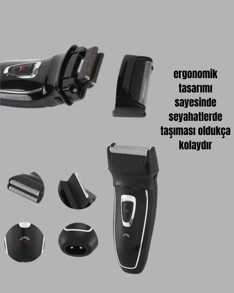 İnce Detay Başlıklı Çok Amaçlı Tıraş Makinesi ürün görseli 1