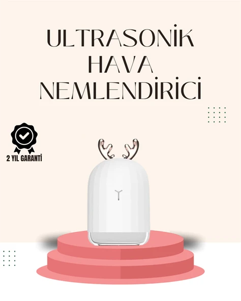 USB Şarjlı Mini USB Nemlendirici LED Işıklı Masaüstü Cihaz ürün görseli 1