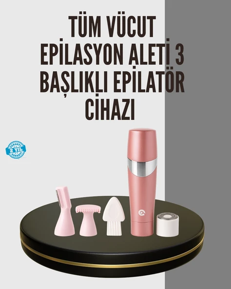 Hassas Epilasyon ve Cilt Bakım Cihazı ürün görseli 1