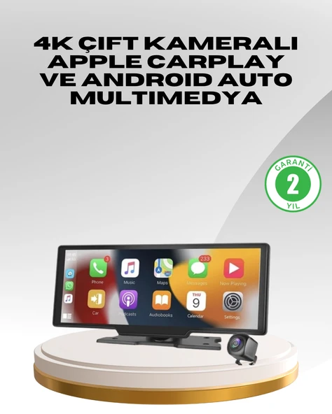 Volkswagen Golf Polo Passat Uyumlu 10.26” CarPlay Android Auto Ekran ürün görseli 1
