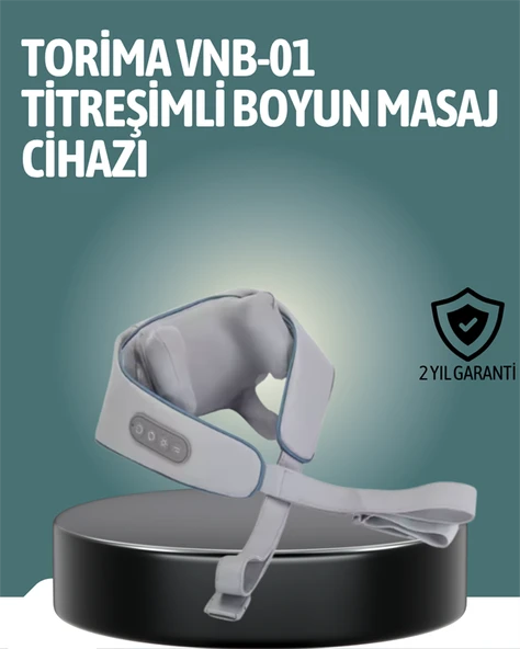 VNB-01 Şarjlı Isıtmalı Boyun ve Omuz Masaj Cihazı ürün görseli 1