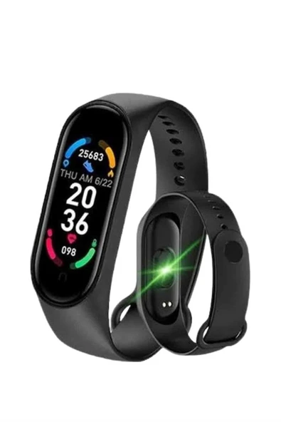 Akıllı Bileklik Android ve İOS Uyumlu Bildirim ve Çağrı Görme Spor Takibi ürün görseli 1