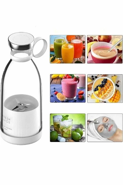 u Geçirmez Kablosuz Şarjlı Dayanıklı Taşınabilir Mini Blender ürün görseli 1