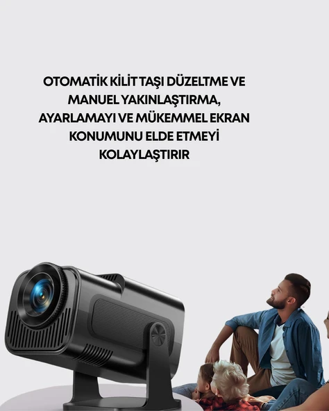 1080P Full HD Çözünürlük ve 4K Destekli Projektör ürün görseli 1