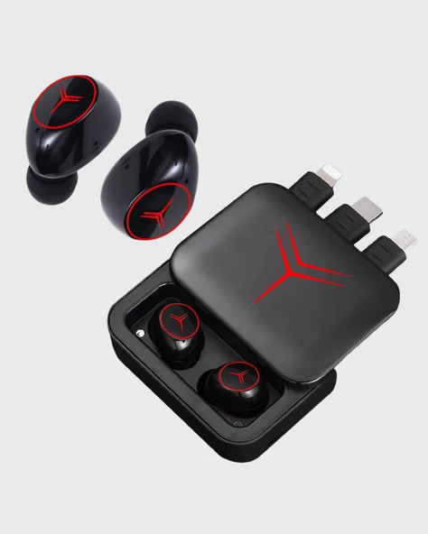 Bluetooth Powerbank Kulaklık – Kablosuz, Uzun Pil Ömrü, Dokunmatik ve Yüksek Ses Kalitesi ürün görseli 1