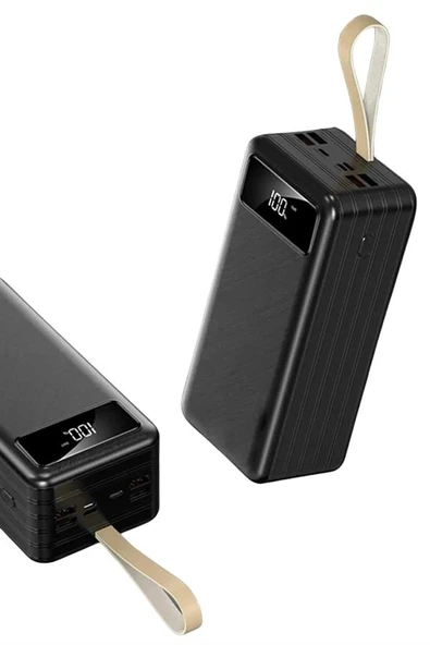 Hızlı Şarj 4 Çıkışlı Powerbank 60.000 Mah Taşınabilir Dijital Göstergeli ürün görseli 1