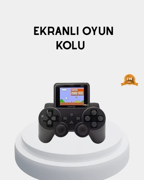 Atari S10 Retro Oyun Konsolu – 520 Nostaljik Oyun, TV Bağlantılı, Şarjlı ve Taşınabilir ürün görseli 1