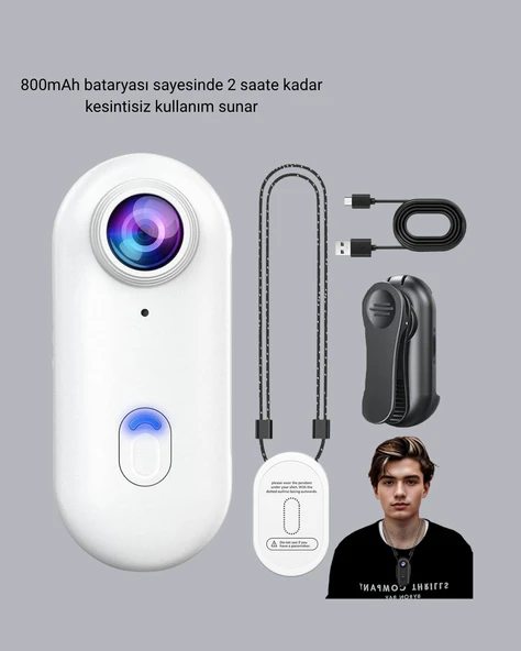1080P Suya Dayanıklı Aksiyon Spor Kamerası 120° Geniş Açı ve WiFi Destekli ürün görseli 1