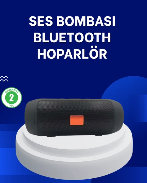 20W Güçlü Ses Bluetooth Hoparlör Dahili Batarya Suya Dayanıklı ürün görseli 1