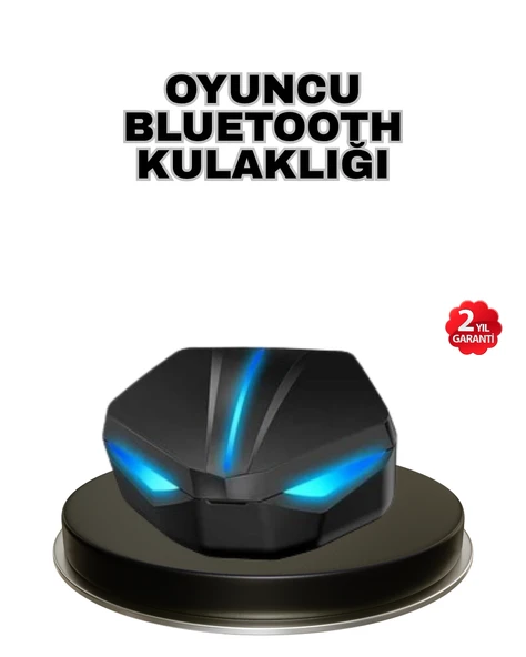 Tam Kablosuz Oyuncu Kulaklığı 5.0 Bluetooth LED Kontrollü ürün görseli 1