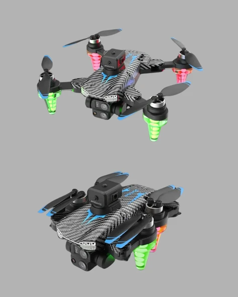 Full HD 1080P Drone Katlanabilir Gövde Uzun Pil Ömürlü ürün görseli 1