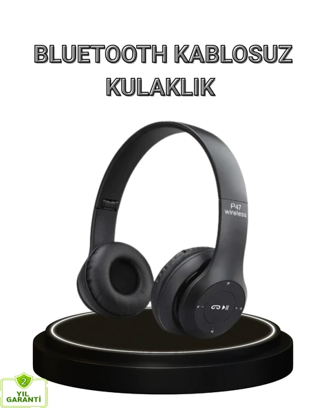 Kablosuz Kulaklık – Ergonomik Tasarım ve Uzun Pil Ömrü ürün görseli 1