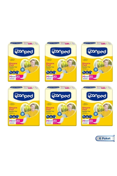 Canped Mesane Pedi Normal M Beden 120 Adet ürün görseli 1