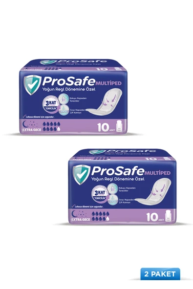 PROSAFE Multiped Lohusa & Mesane Pedi Yoğun Büyük Boy 10 lu x 2 Adet ürün görseli 1
