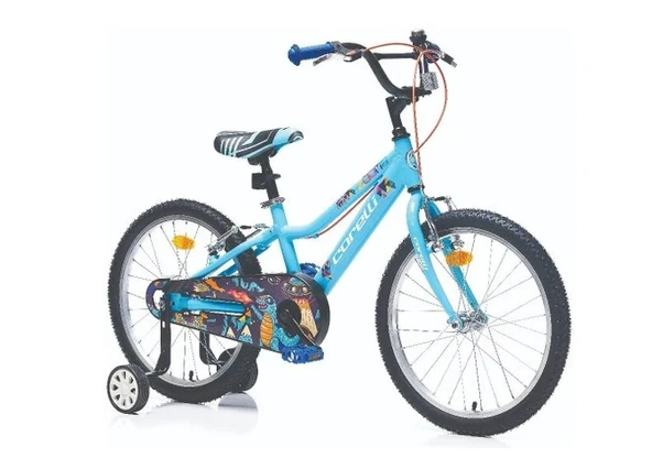 ZOOMA 20 JANT KIDS BIKE SİYAH SARI MAVİ ürün görseli 1