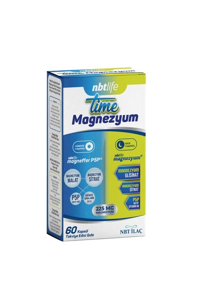 Seddar Collection Nbt Life Time Magnezyum 60 Kapsül ürün görseli 1