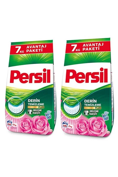 Persil Matik Toz Çamaşır Deterjanı Gülün Büyüsü Renkli 2 X 7 Kg ürün görseli 1