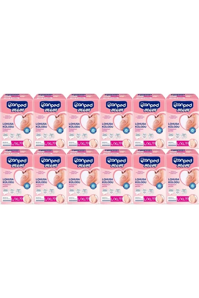 Canped Mom Lohusa Külodu - Külot Bez L - Large - Büyük / XL - Extra Large - 120 Adet (12PKx10) ürün görseli 1