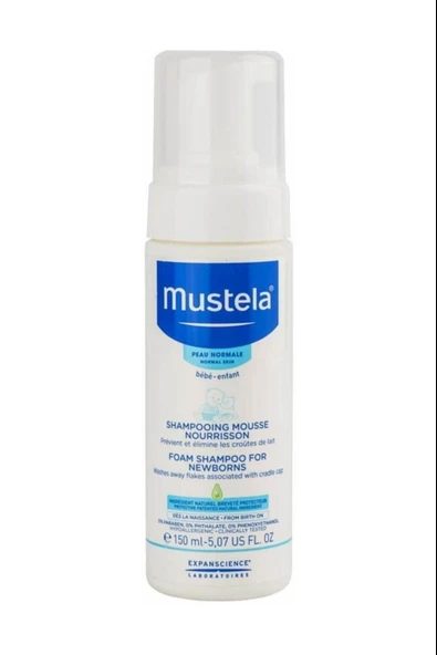 Mustela Yenidoğan Köpük Şampuanı 150 ml ürün görseli 1