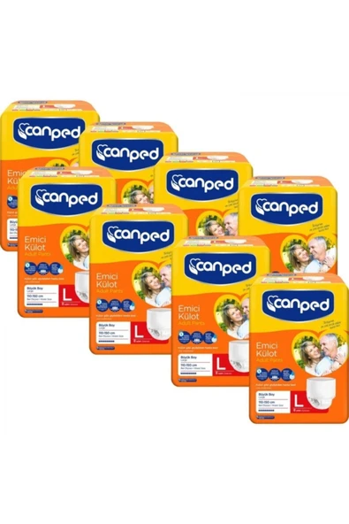 Canped Emici Külot Büyük Boy 8 Li X 8 Adet (64 Adet) ürün görseli 1