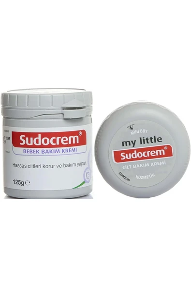 Sudocrem Cilt Bebek Bakım - Pişik Kremi 125gr 22gr (2 Lİ SET) ürün görseli 1