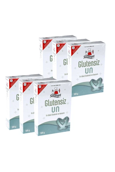 Sinangil Glutensiz Un 500 Gr x 6 Adet 7777777174036 ürün görseli 1
