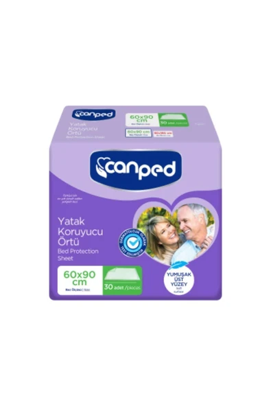 Canped Yatak Koruyucu Örtü 60 X 90 Cm 30 Lu ürün görseli 1