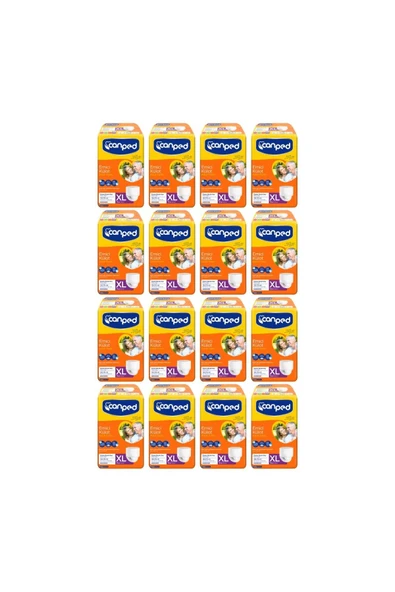 Canped Emici Külot Extra Büyük Boy Large 112 Adet (7X16pk) ürün görseli 1