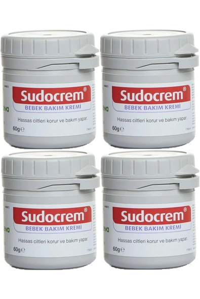 Sudocrem Cilt Bebek Bakım - Pişik Kremi 60gr (4 LÜ SET) ürün görseli 1
