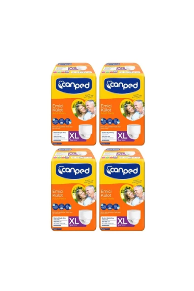 Canped Emici Külot Extra Büyük Boy Large 28 Adet (7X4pk) ürün görseli 1