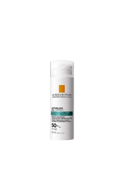 La Roche Posay Anthelios Oil Correct Yağlı ve Düzensiz Ciltler İçin Yüz Güneş Kremi 50ml ürün görseli 1