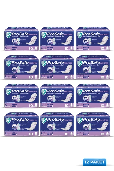 PROSAFE Multiped Lohusa & Mesane Pedi Yoğun Büyük Boy 10 Lu X 12 Adet ürün görseli 1