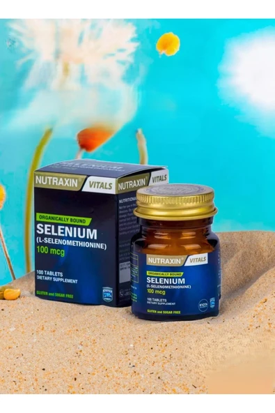 Nutraxin Selenium 100 Mcg 100 Tablet - Resim 3