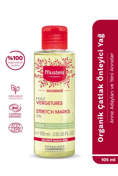 Mustela Çatlak Önleyici Yağ 105 ml ürün görseli 1