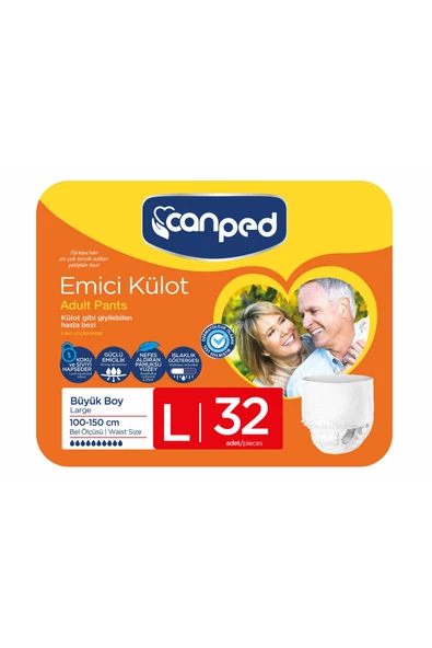 Canped Emici Külot Büyük Boy Large 32 Adet ürün görseli 1