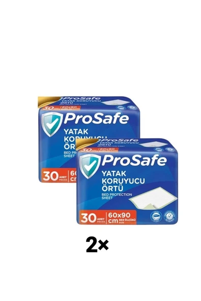 PROSAFE Yatak Koruyucu Örtü 60x90 2 Adet 60 Yaprak ürün görseli 1