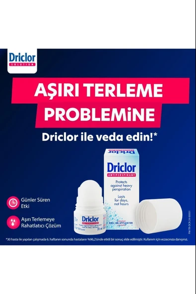 Driclor Antiperspirant Roll-on 20 Ml ürün görseli 1