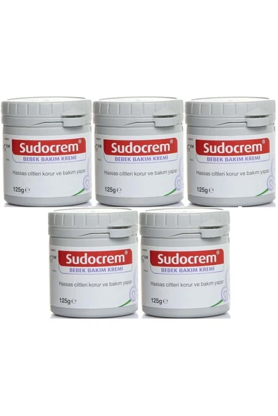 Sudocrem Cilt Bebek Bakım - Pişik Kremi 125gr (5 Lİ SET) ürün görseli 1