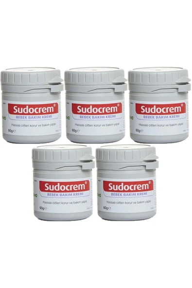Sudocrem Cilt Bebek Bakım - Pişik Kremi 60gr (5 Lİ SET) ürün görseli 1