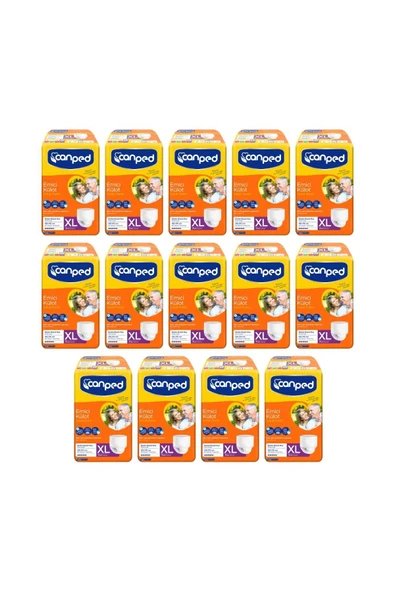 Canped Emici Külot Extra Büyük Boy Large 98 Adet (7X14pk) ürün görseli 1