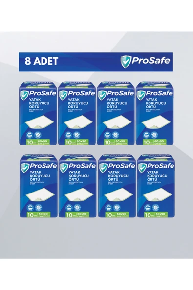 PROSAFE 60 X 90 cm Yatak Koruyucu Örtü 10x8 Koli Içi: 80 Adet ürün görseli 1