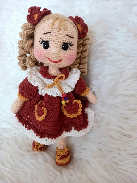 Cici Bebek Amigurumi Organik Oyuncak ürün görseli 1