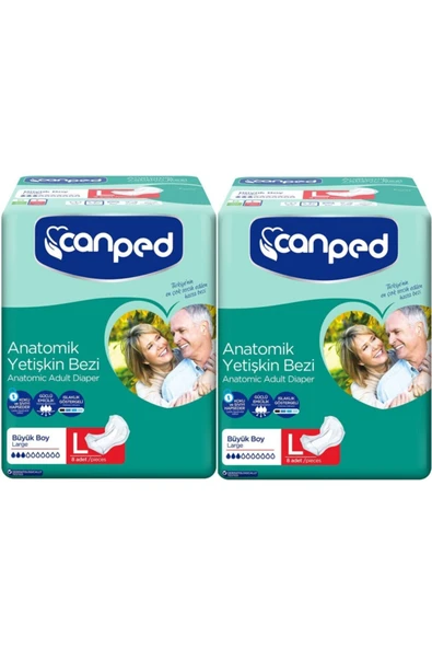 Canped Anatomik Hastabezi Normal Büyük 16 Adet ürün görseli 1