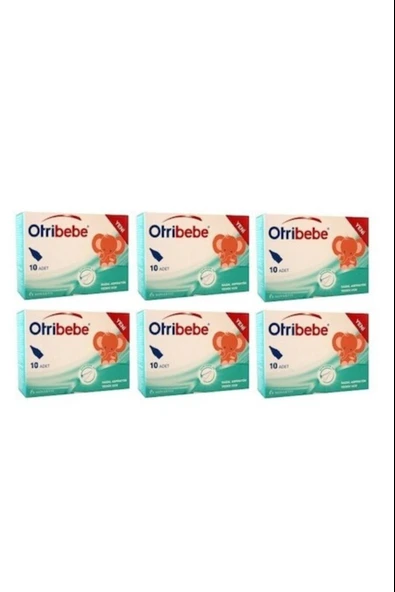 Otribebe Nazal Burun Aspiratörü Yedek Uç 10 Adet 6 Adet ürün görseli 1