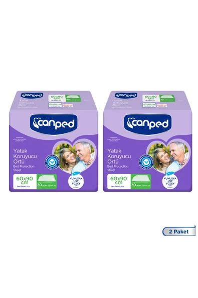 Canped Yatak Koruyucu Örtü (60X90 CM) 60 Adet ürün görseli 1