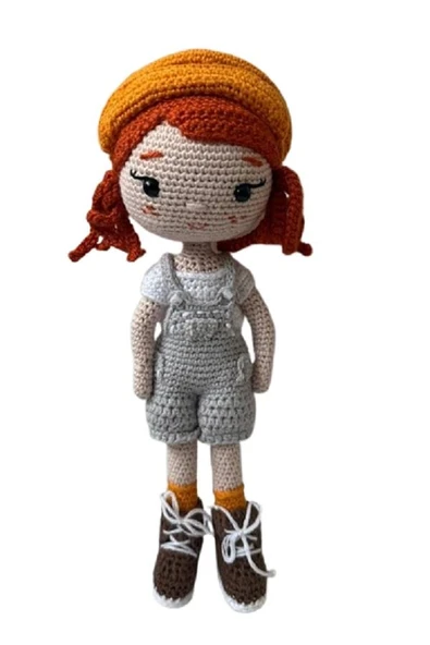 Lune Bebek Amigurumi Organik Oyuncak ürün görseli 1