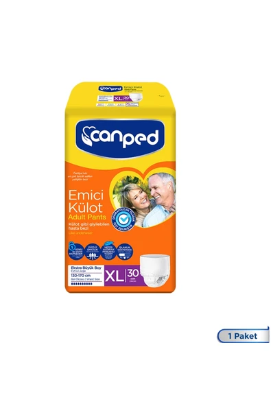 Canped Emici Külot Extra Büyük Boy Large 30 Adettt ürün görseli 1