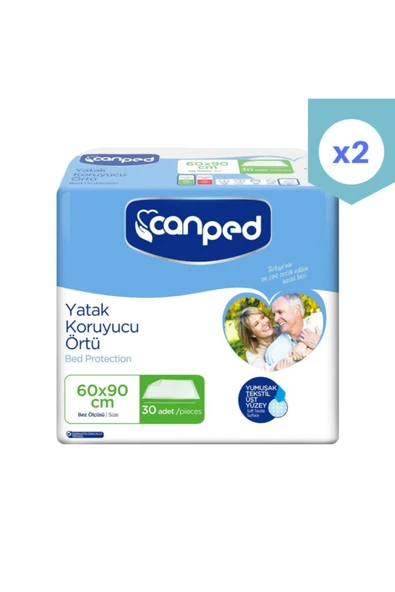 Canped Yatak Koruyucu Örtü 60x90cm (60 Adet) ürün görseli 1